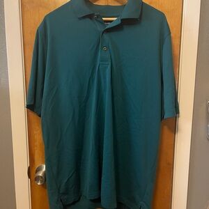 Eddie Bauer Mens TXL Polo Shirt Plain Classic